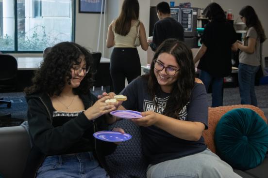 Students in HUB