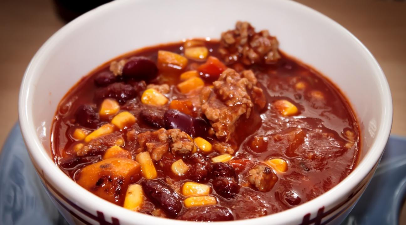Bowl of Chili with beef