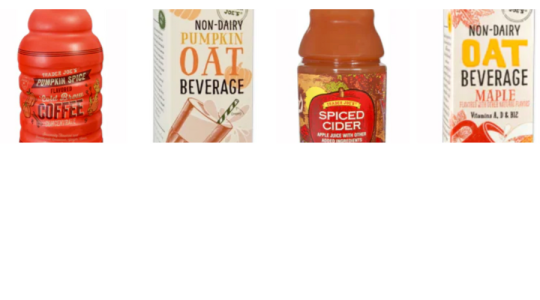 Trader Joes Fall Drinks