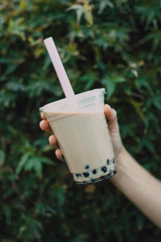 Boba drink at the hub
