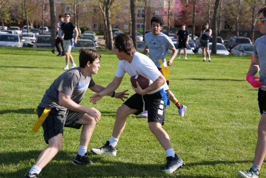 Flag football at sonoma state