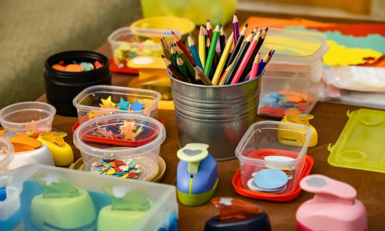 collection of crafts
