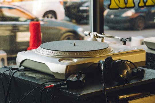 record player