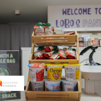 Lobos Pantry Snacks Displayed
