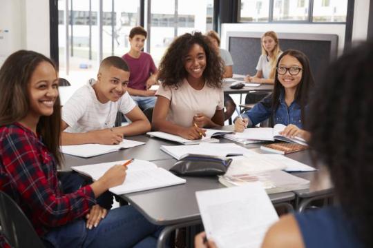 Students Meeting Together
