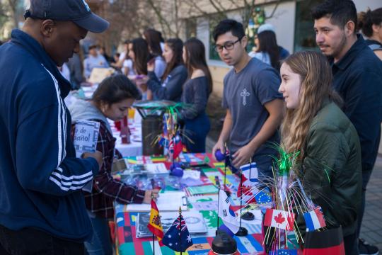 Tabling at a club fair