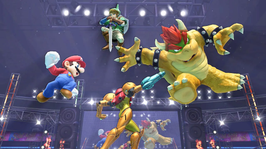 Characters from Super Smash Bros