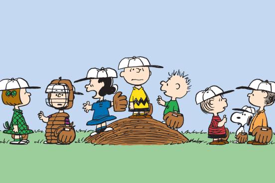 All the characters from peanuts