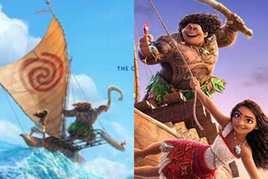 Moana 1 and 2 covers