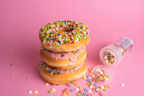 colorful donuts