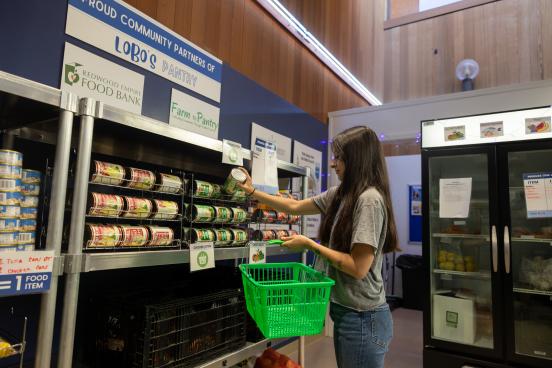shopping in Lobos Pantry