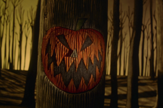 Halloween town door from A Nightmare Before Christmas