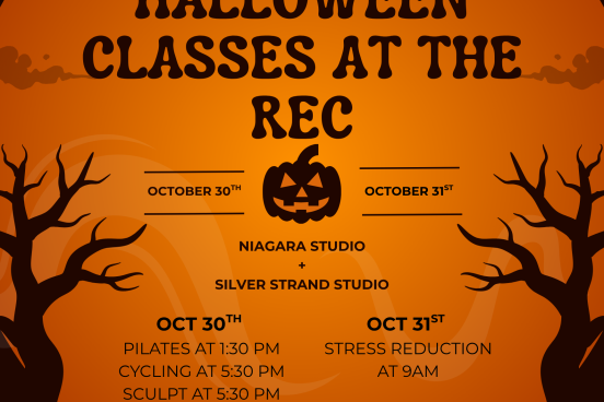 Halloween Classes at the Rec