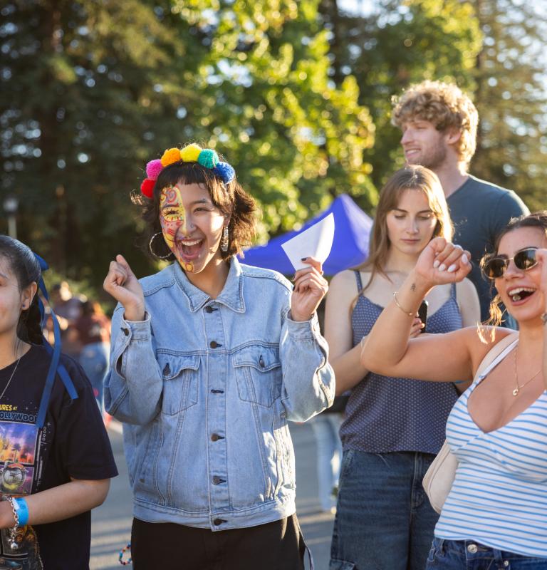 students at big nite