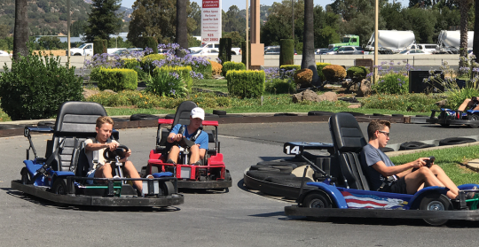 College students at scandia