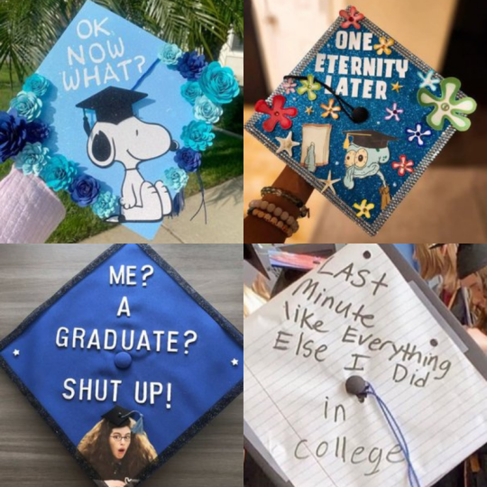 Funny grad caps