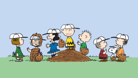 All the characters from peanuts