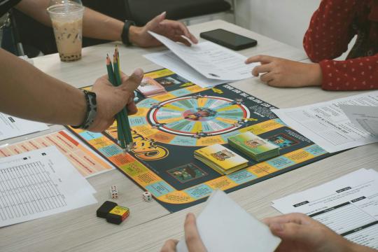Boards and boba event