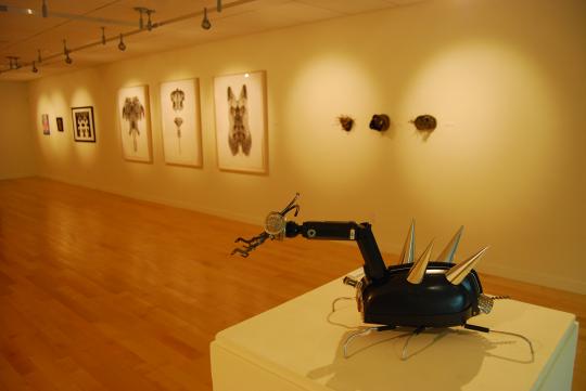 Repurposed materials turned into art