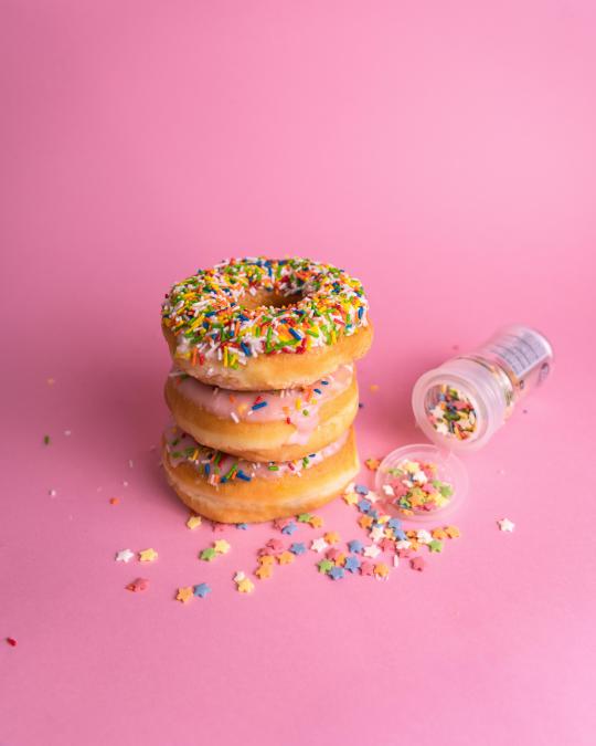 colorful donuts