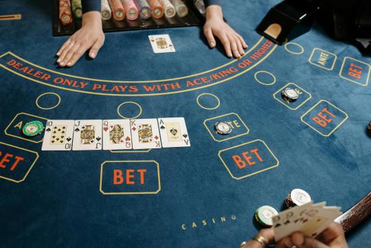 blackjack night at the student center