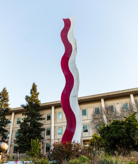 the bacon statue