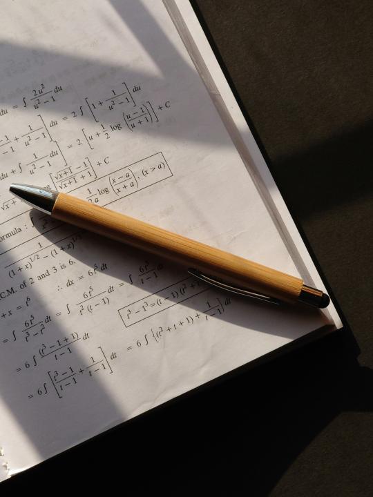 Pen on math problems