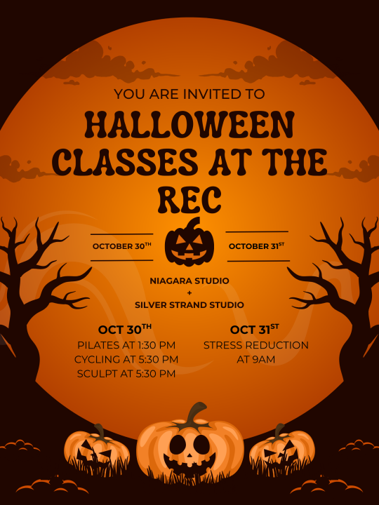 Halloween Classes at the Rec
