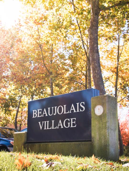 Beaujolais sign