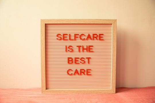 self care is the best sign