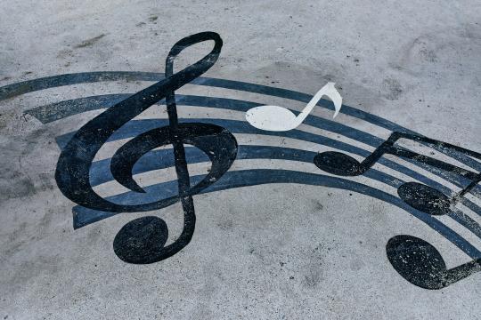 music notes